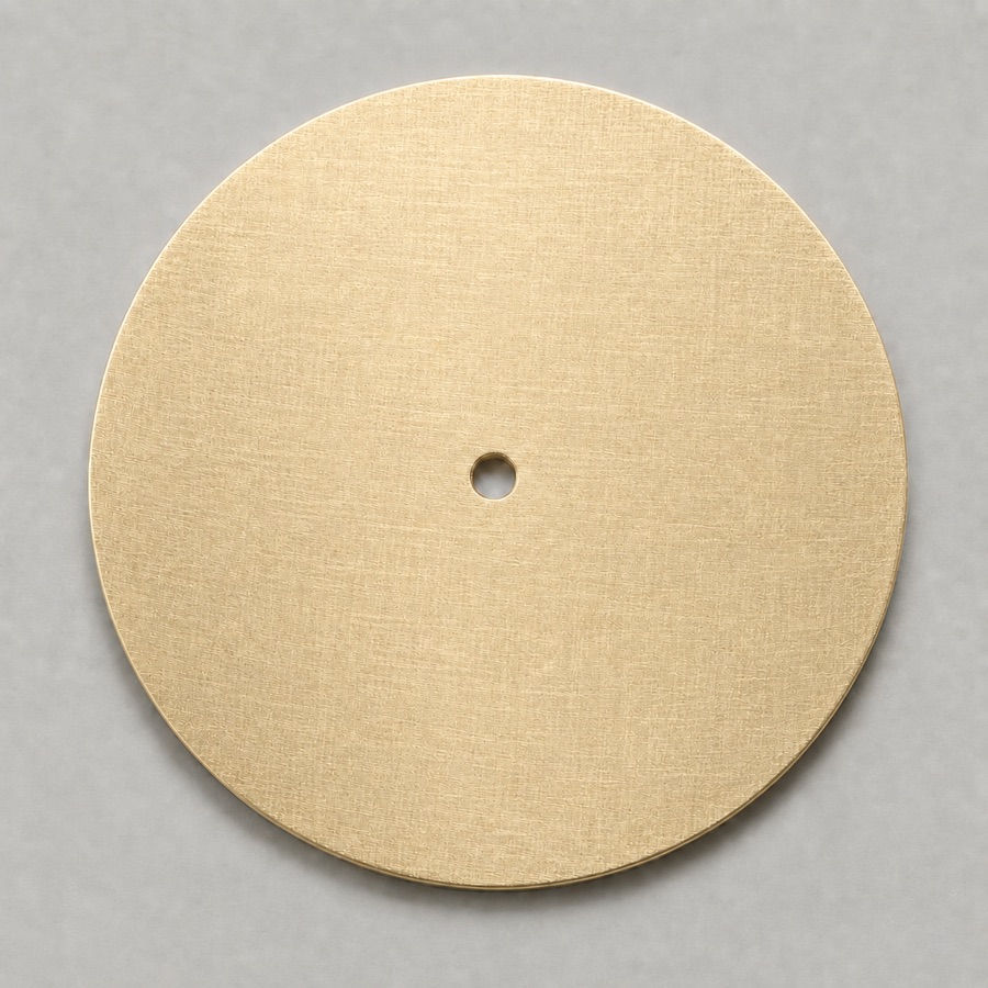 Champagne Linen — Brass with a pale champagne wash